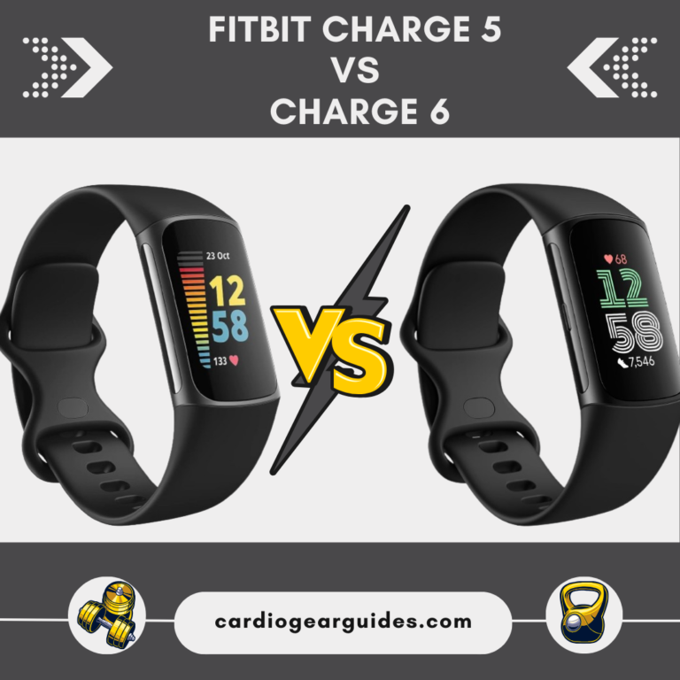 Fitbit Charge 5 Vs Charge 6 Comparison